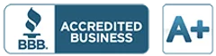 BBB Accredited Business A+ Rating